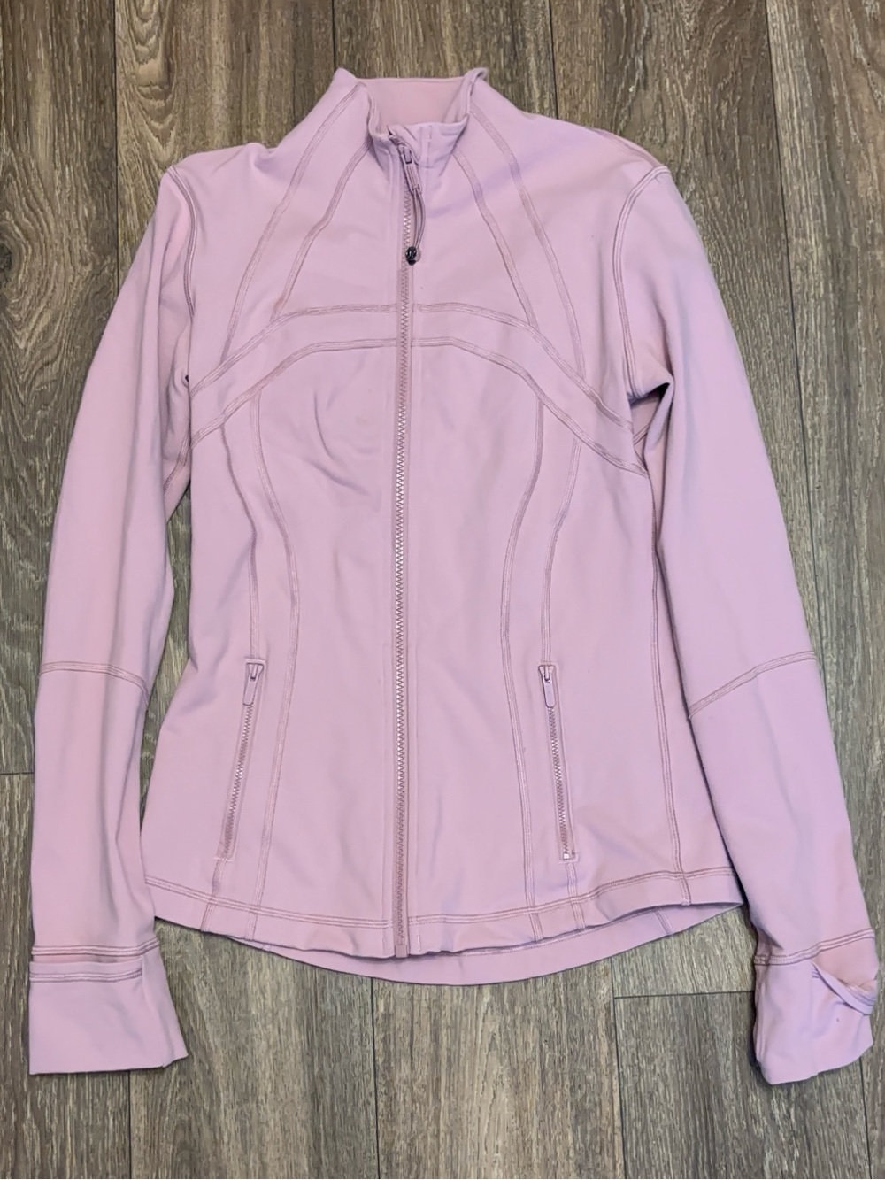 Lululemon Define Pink Activewear Jacket